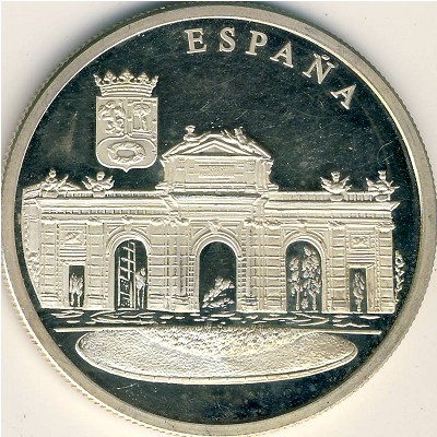 Spain., 10 euro, 1996