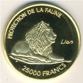 Mali., 25000 francs, 2007
