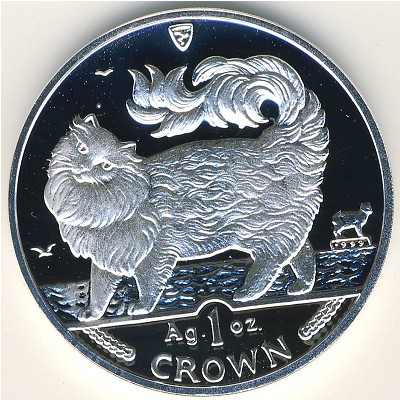 Isle of Man, 1 crown, 1993