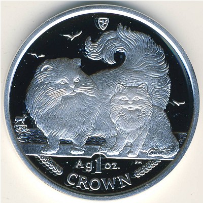 Isle of Man, 1 crown, 2009