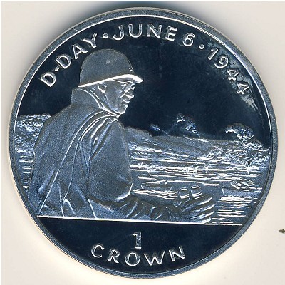 Isle of Man, 1 crown, 1994