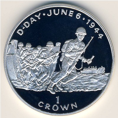 Isle of Man, 1 crown, 1994