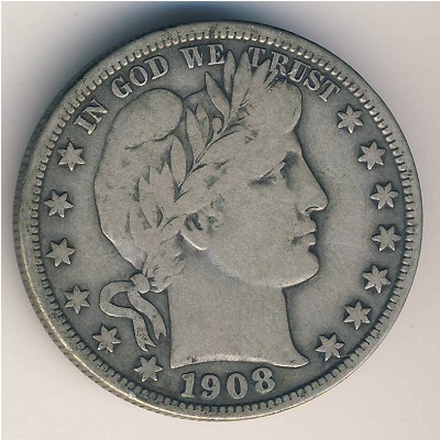 США, 1/2 доллара (1892–1915 г.)