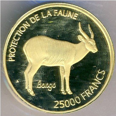 Benin., 25000 francs CFA, 2007