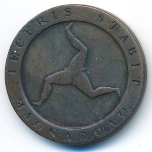 Isle of Man, 1/2 penny, 1798–1813