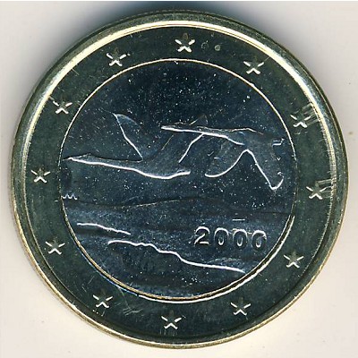 Finland, 1 euro, 1999–2006