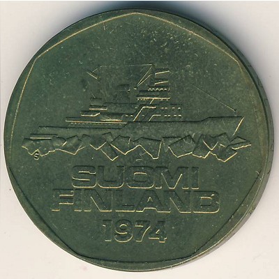 Finland, 5 markkaa, 1972–1978