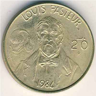 San Marino, 20 lire, 1984