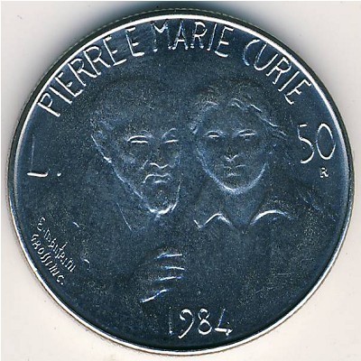 Сан-Марино, 50 лир (1984 г.)