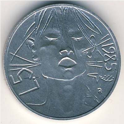 San Marino, 5 lire, 1985