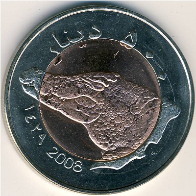 Дарфур., 500 динаров (2008 г.)