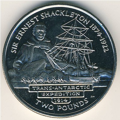 Южная Джорджия и Южные Сэндвичевы острова, 2 фунта (2004 г.)