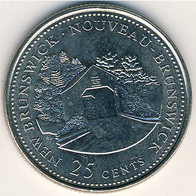Канада, 25 центов (1992 г.)