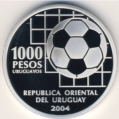 Уругвай, 1000 песо (2004 г.)