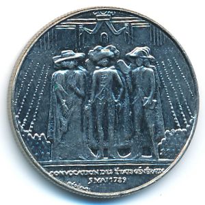 Франция, 1 франк (1989 г.)