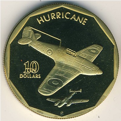 Маршалловы острова, 10 долларов (1991 г.)