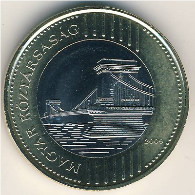 Hungary, 200 forint, 2009–2011
