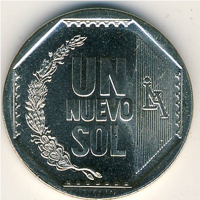 Перу, 1 новый соль (2001–2011 г.)