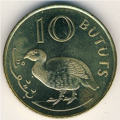The Gambia, 10 bututs, 1998