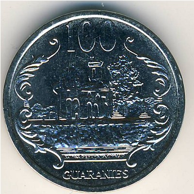 Парагвай, 100 гуарани (2006–2018 г.)