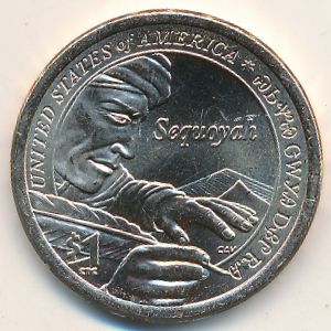 США, 1 доллар (2017 г.)