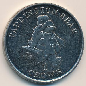 Gibraltar, 1 crown, 1998