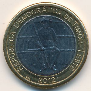 East Timor, 100 centavos, 2012