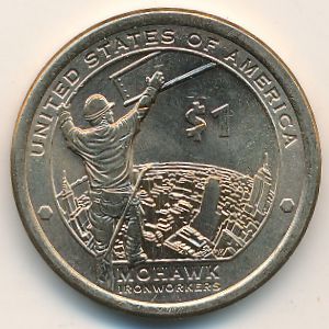 USA, 1 dollar, 2015