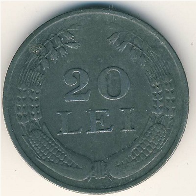 Romania, 20 lei, 1942–1944
