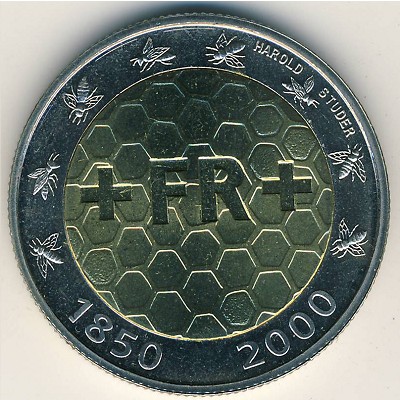 Швейцария, 5 франков (2000 г.)