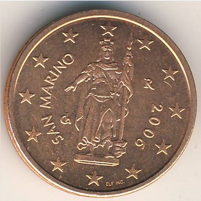 Сан-Марино, 2 евроцента (2002–2008 г.)