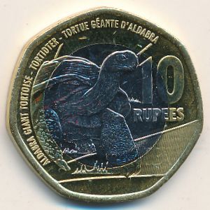 Seychelles, 10 rupees, 2016
