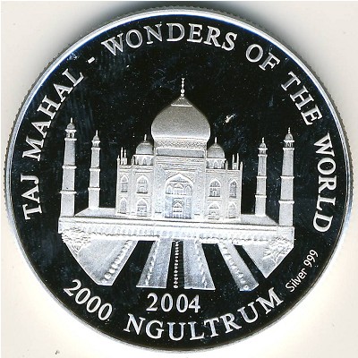 Bhutan, 2000 ngultrums, 2004