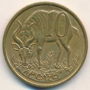 Ethiopia, 10 cents, 1977