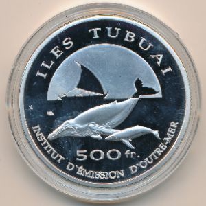 Tubuai., 500 francs, 2014