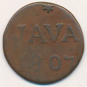 Java, 1 duit, 1806–1810