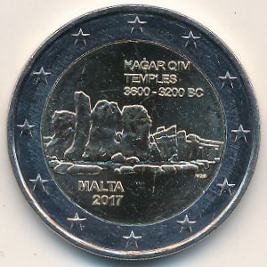 Malta, 2 euro, 2017