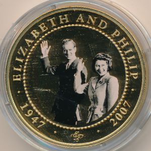 Cook Islands, 1 dollar, 2007