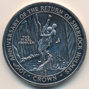 Gibraltar, 1 crown, 1994