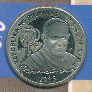 Philippines, 50 piso, 2015