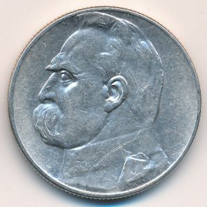 Польша, 5 злотых (1934–1938 г.)