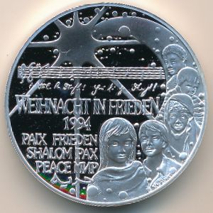 Австрия., 10 экю (1994 г.)