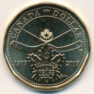 Canada, 1 dollar, 2017