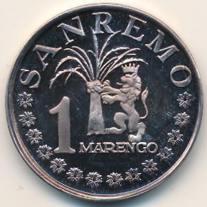 Italy., 1 marengo, 1998