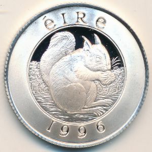 Ireland., 25 euro, 1996