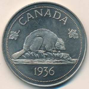 Canada., 1 crown, 1936