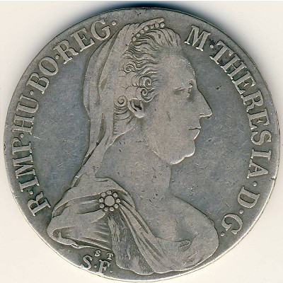 Burgau, 1 thaler, 1780