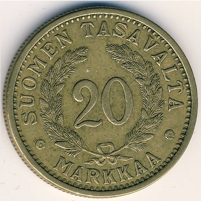 Финляндия, 20 марок (1931–1939 г.)
