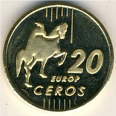 Болгария., 20 евроцентов (2004 г.)
