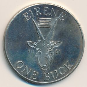 Buck Island., 1 buck, 1961